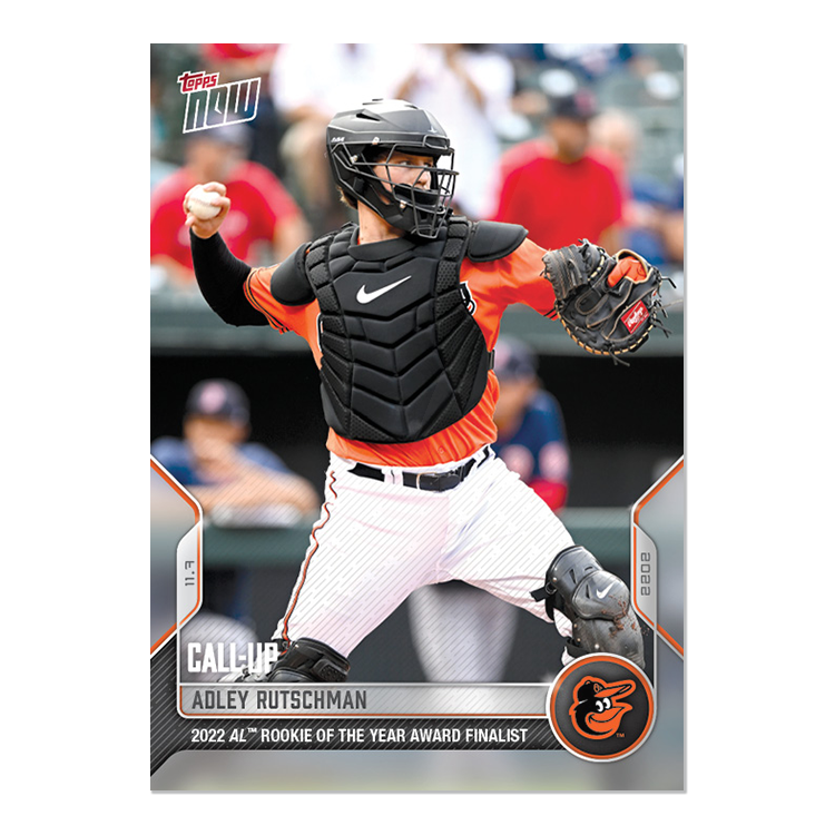 Adley Rutschman  - 2022 MLB Topps NOW® Card OS06 - PR: 1021