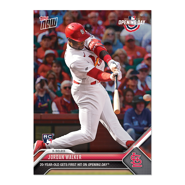 Jordan Walker  - 2023 MLB Topps NOW® Card 7 - PR: 10351