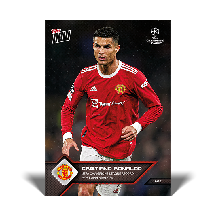 UEFA Champions League Record: Most appearances  - UCL Topps NOW® Card #36 - PR: 6522