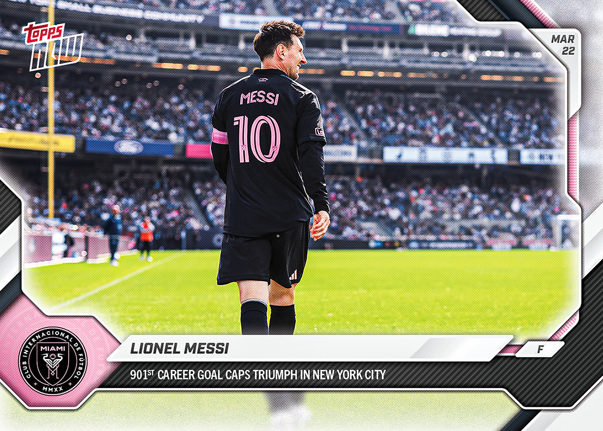 Lionel Messi - 2026 MLS Topps NOW® - Card 18