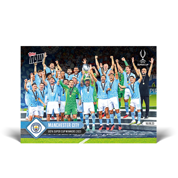 UEFA Super Cup Winners 2023 - UCL Topps NOW® Card #1 - PR: 648