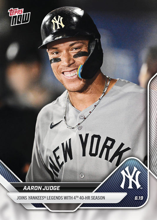 Aaron Judge - 2025 MLB Topps NOW® - Card 577