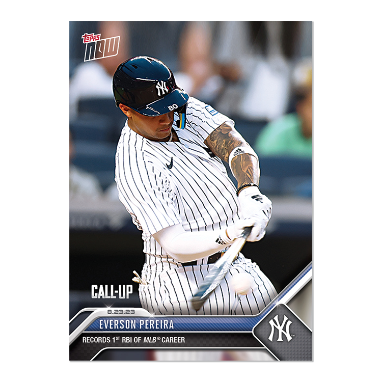 Everson Pereira  - 2023 MLB Topps NOW® Card 755 - PR: 1640