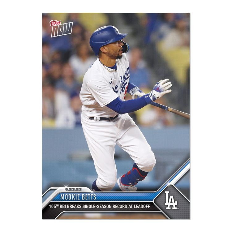 Mookie Betts  - 2023 MLB Topps NOW® Card 909 - PR: 884