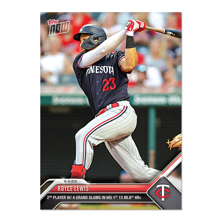 Royce Lewis  - 2023 MLB Topps NOW® Card 814 - PR: 842