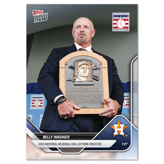Billy Wagner - 2025 MLB Topps NOW® - Card 475