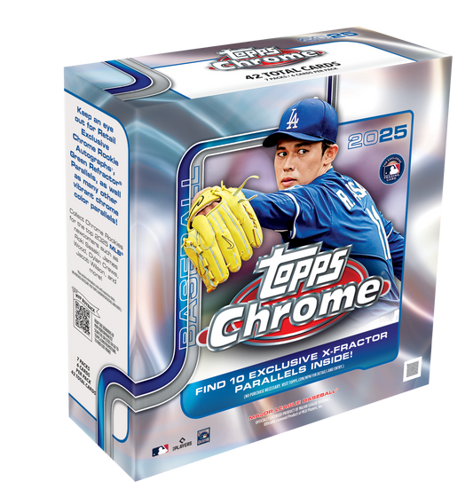 2025 Topps Chrome® Baseball - Mega Box