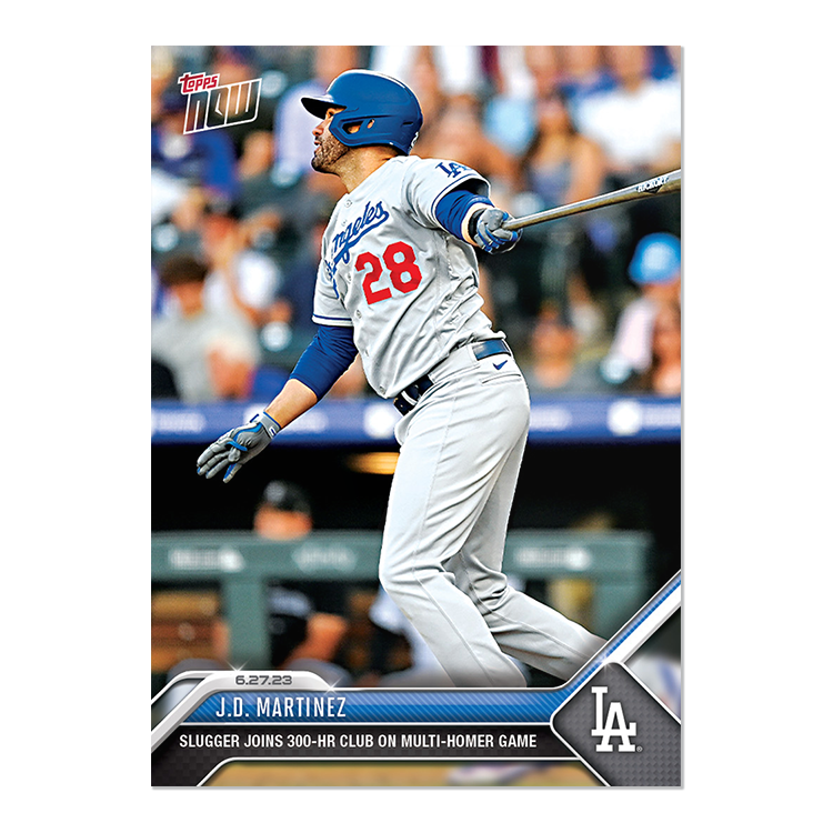 JD Martinez  - 2023 MLB Topps NOW® Card 504 - PR: 659