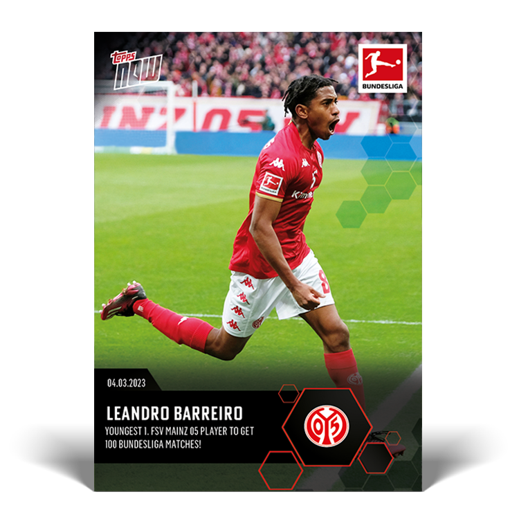 5 Cards Bundle - Bundesliga Topps NOW® #148-152