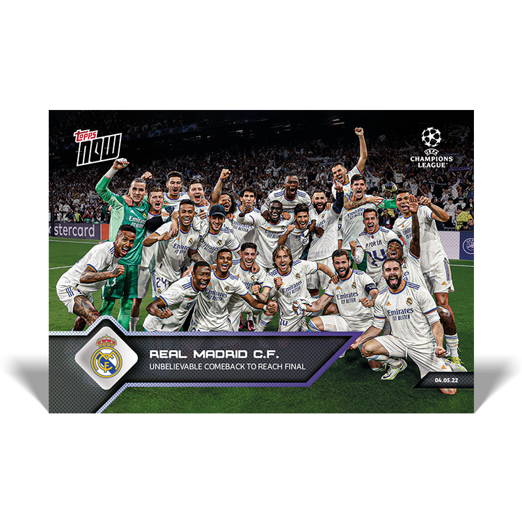 Unbelievable comeback to reach final - UCL Topps NOW® Card #153