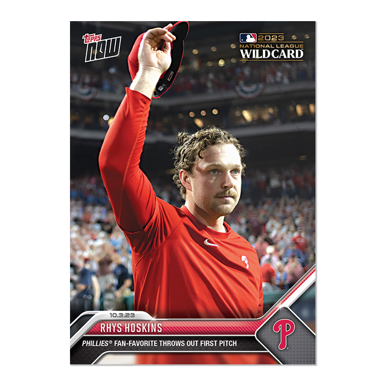 Rhys Hoskins  - 2023 MLB Topps NOW® Card 962 - PR: 897