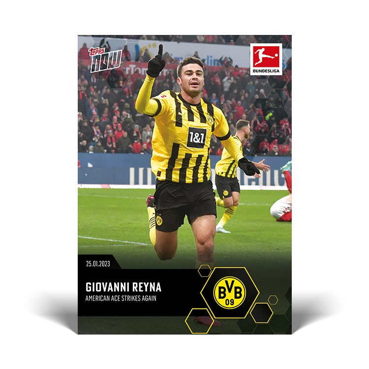 American-Ace strikes again - Bundesliga Topps NOW® Card #114 - PR: 201