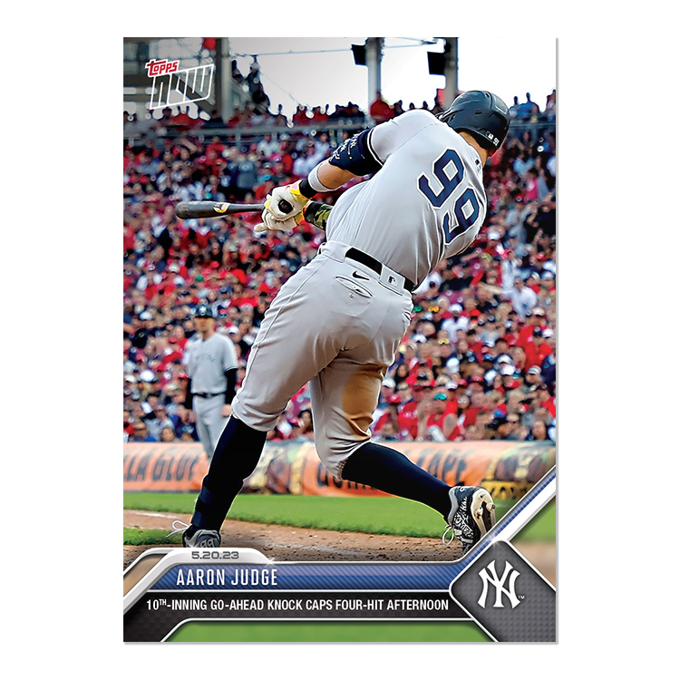 Aaron Judge  - 2023 MLB Topps NOW® Card 323 - PR: 1017