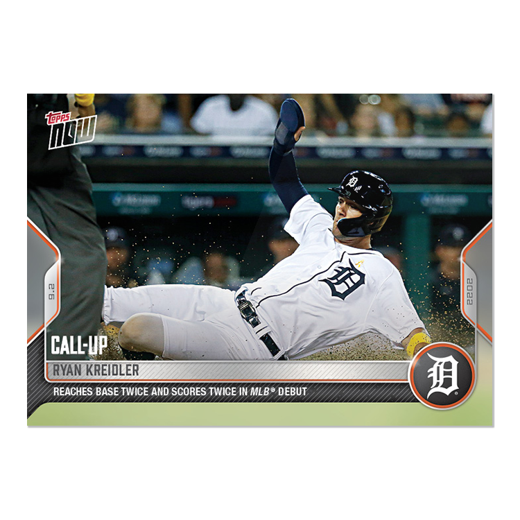 Ryan Kreidler  - 2022 MLB Topps NOW® Card 832 - PR: 666