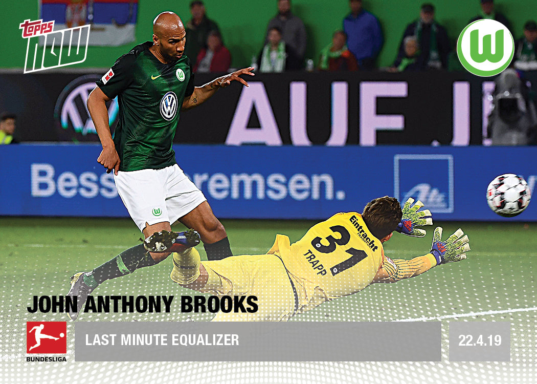 Last minute equalizer - Bundesliga Topps NOW® Card 111 - Print Run: 43