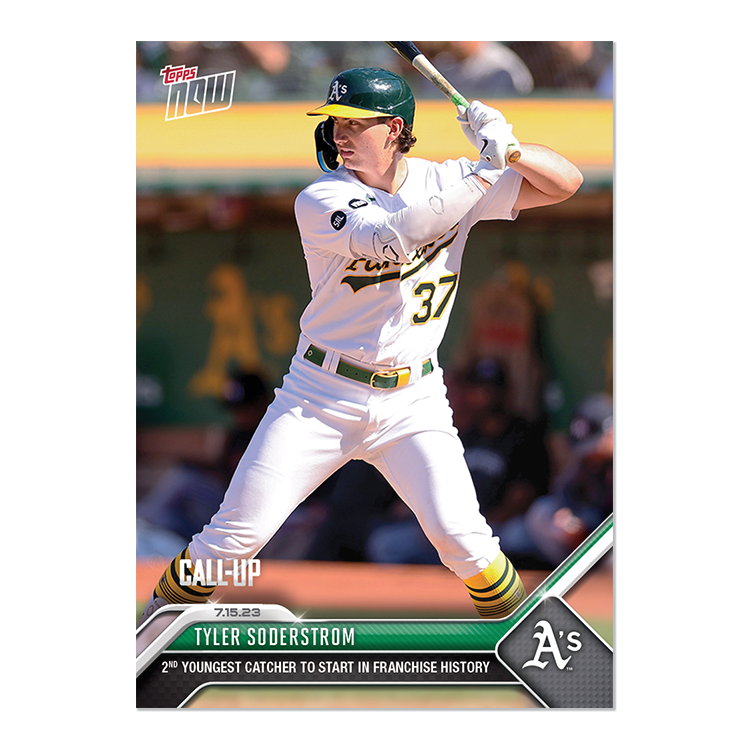Tyler Soderstrom  - 2023 MLB Topps NOW® Card 574 - PR: 1082