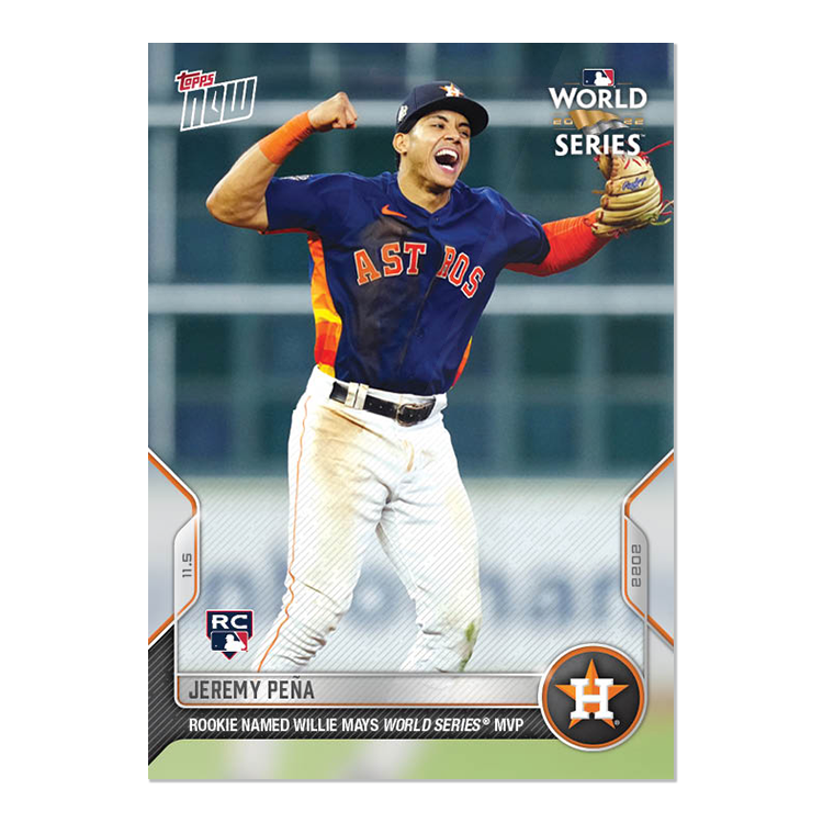 Jeremy Peña  - 2022 MLB Topps NOW® Card 1161 - PR: 8548