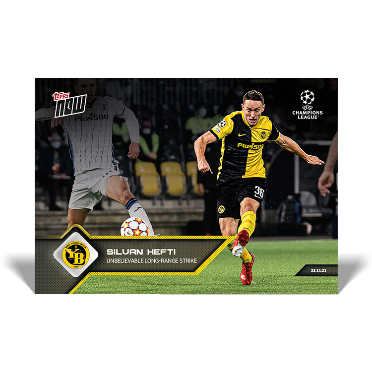 Unbelievable long-range strike  - UCL Topps NOW® Card #74 - PR: 147