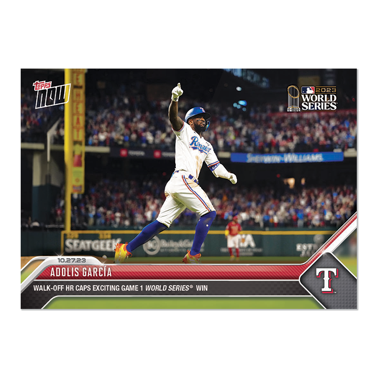 Adolis García  - 2023 MLB Topps NOW® Card 1052 - PR: 1793