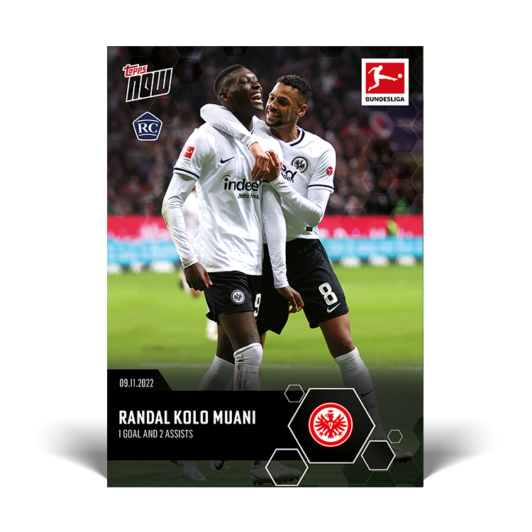 8 Card Bundle - Bundesliga Topps NOW® #86-93