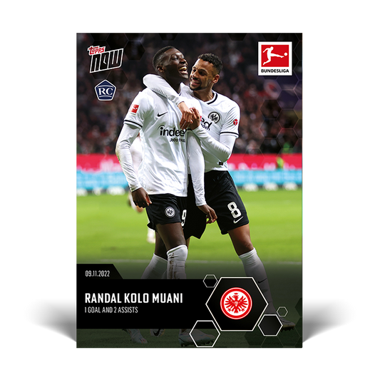 1 Goal and 2 Assists - Bundesliga Topps NOW® Card #91 - PR: 377