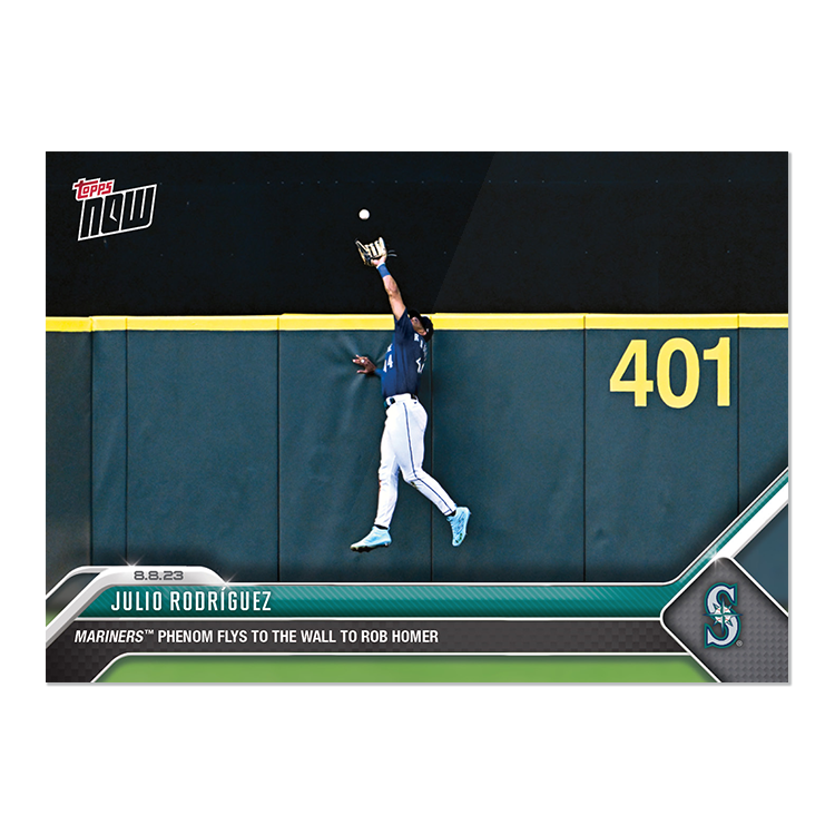 Julio Rodríguez  - 2023 MLB Topps NOW® Card 676 - PR: 2111