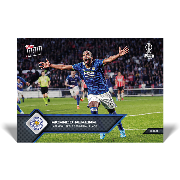Late goal seals semi-final place - ECL Topps NOW® Card #37 - PR: 109