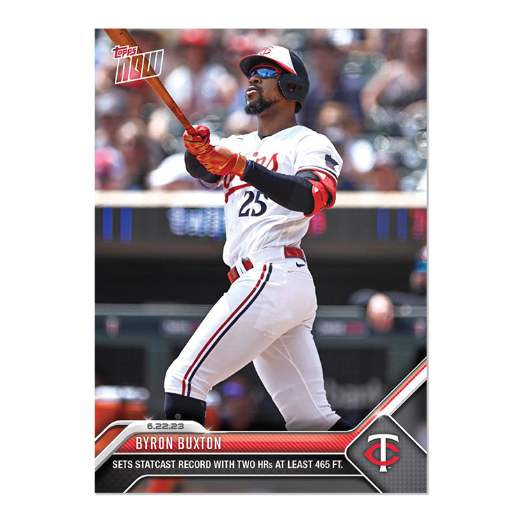 Byron Buxton  - 2023 MLB Topps NOW® Card 479 - PR: 340