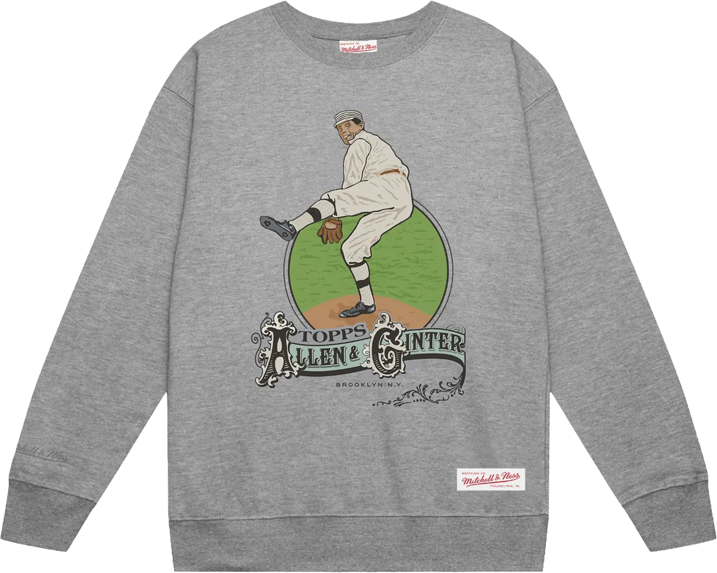 Topps Allen & Ginter Grey Vintage Pitcher Crew