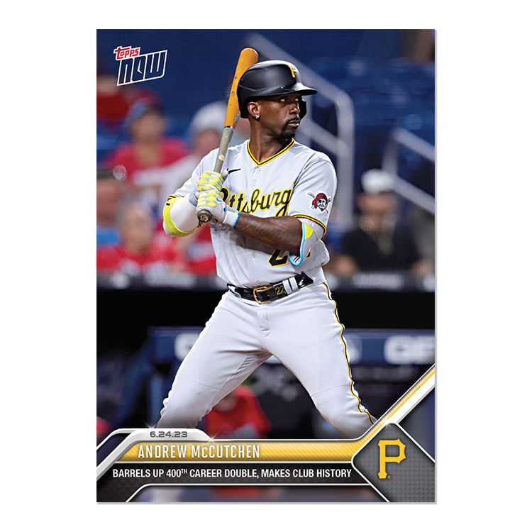 Andrew McCutchen  - 2023 MLB Topps NOW® Card 491 - PR: 400