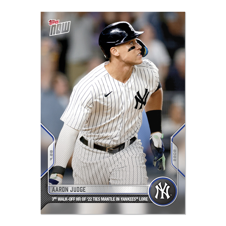 3- Card Bundle - 2022 MLB Topps NOW® Cards: 610-612