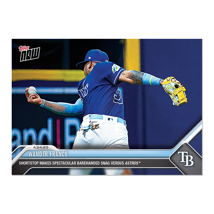Wander Franco  - 2023 MLB Topps NOW® Card 182 - PR: 955