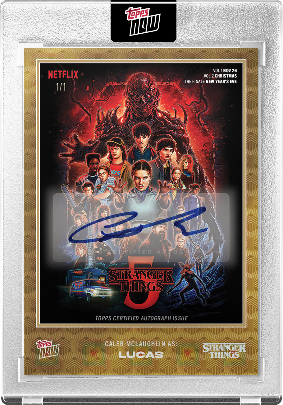 2025 Stranger Things Topps NOW® Card STRA