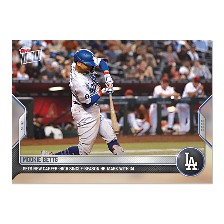 Mookie Betts  - 2022 MLB Topps NOW® Card 892 - PR: 356