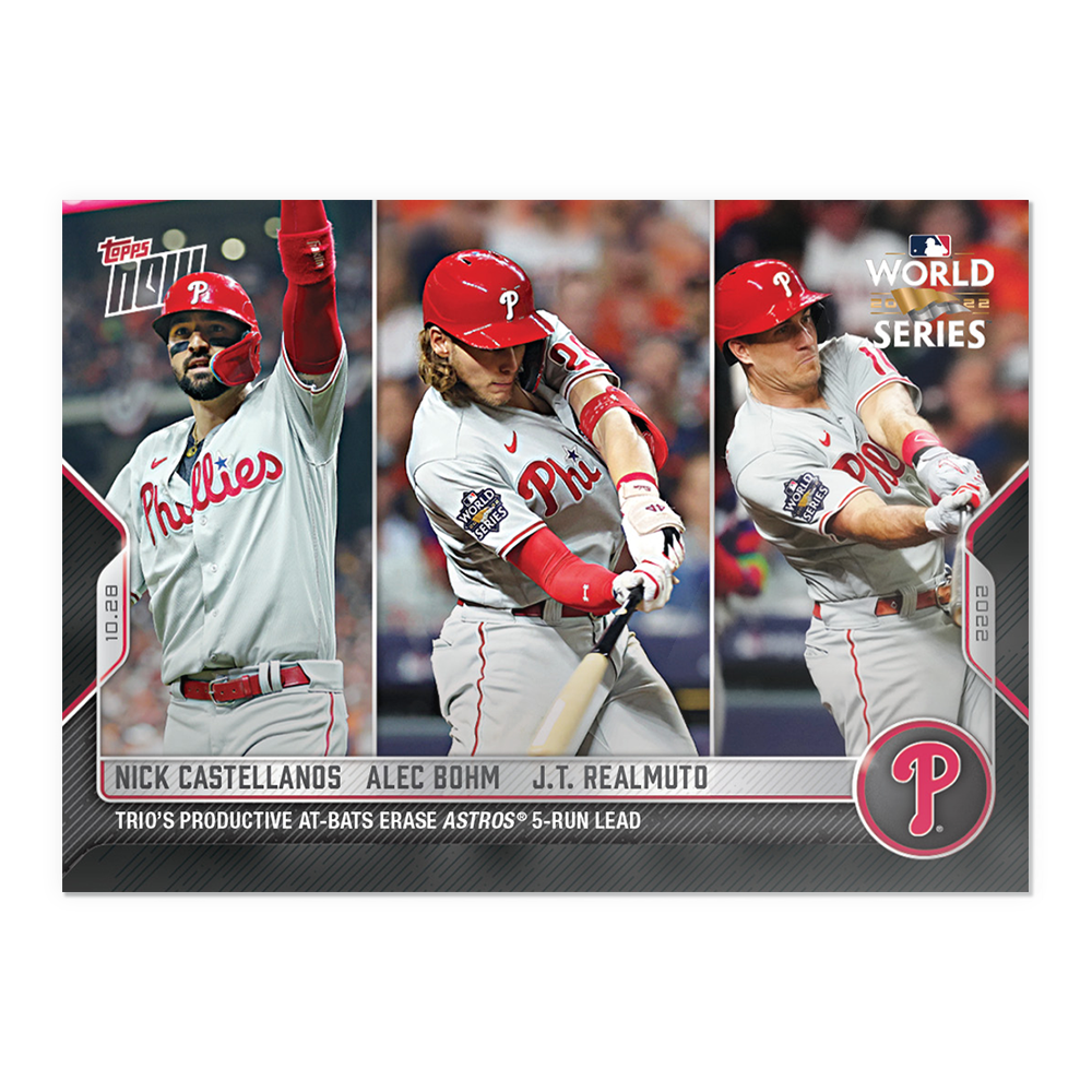 5-Card Bundle - 2022 MLB Topps NOW® Cards: 1133-1137