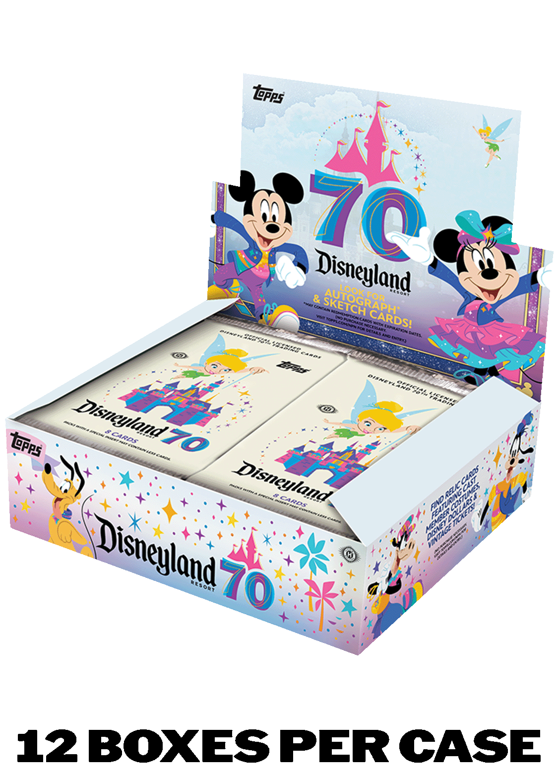 2025 Topps Disneyland 70th Anniversary - Hobby Box - Sealed Case