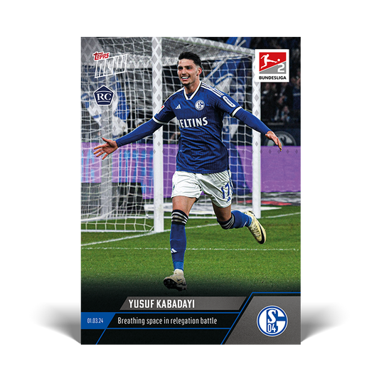 Yusuf Kabadayı - Breathing space in relegation battle - Bundesliga Topps NOW® Card #132 - PR: 355