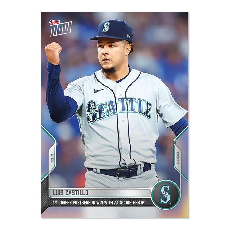Luis Castillo  - 2022 MLB Topps NOW® Card 1040 - PR: 569