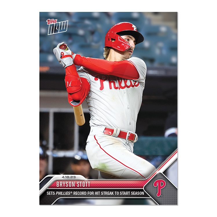Bryson Stott  - 2023 MLB Topps NOW® Card 142 - PR: 628