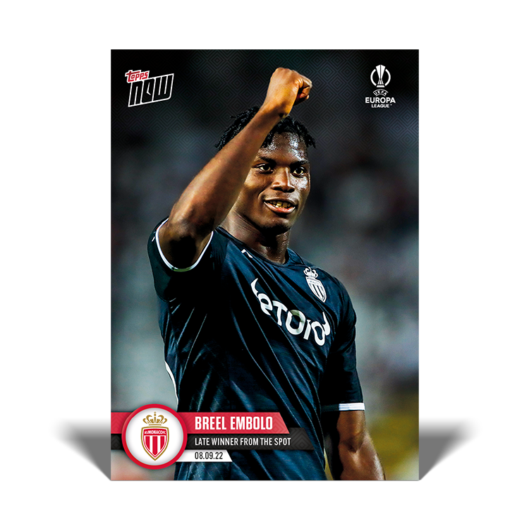 Late winner from the spot - EL Topps NOW® Card #7 - PR: 99