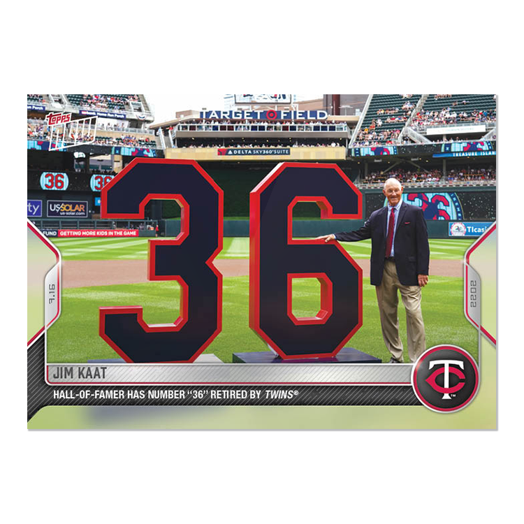 Jim Kaat  - 2022 MLB Topps NOW® Card 539 PR: 450