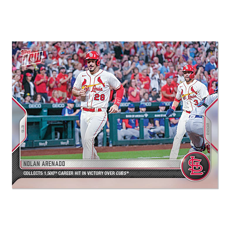 Nolan Arenado  - 2022 MLB Topps NOW® Card 834 - PR: 543