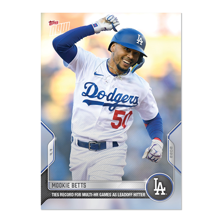 Mookie Betts  - 2022 MLB Topps NOW® Card 491 - PR: 320