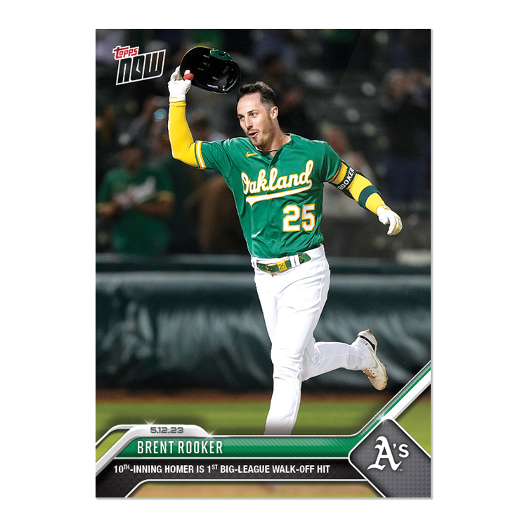 Brent Rooker  - 2023 MLB Topps NOW® Card 282 - PR: 279