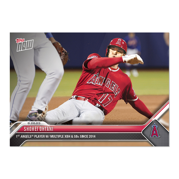 Shohei Ohtani  - 2023 MLB Topps NOW® Card 767 - PR: 4156
