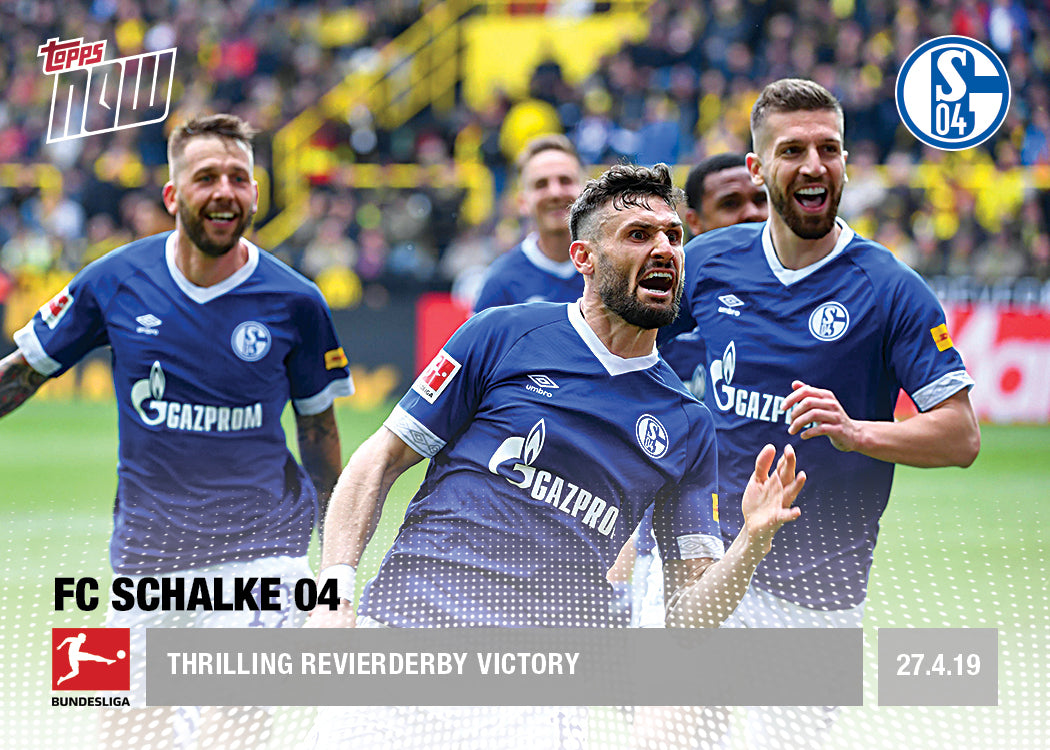 Thrilling Revierderby Victory - Bundesliga Topps NOW® Card 112 - Print Run: 41
