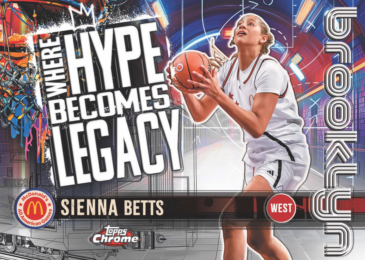 2025 Topps Chrome® McDonald’s All-American Basketball - Mega Box