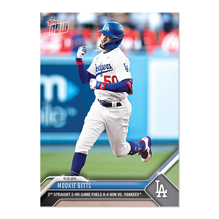 Mookie Betts  - 2023 MLB Topps NOW® Card 377 - PR: 530