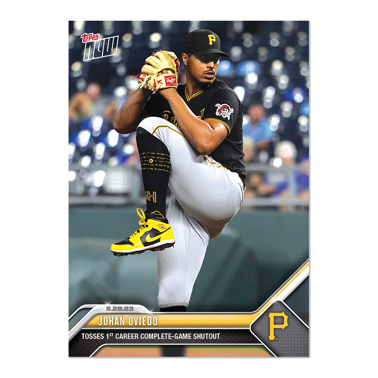 Johan Oviedo  - 2023 MLB Topps NOW® Card 776 - PR: 423