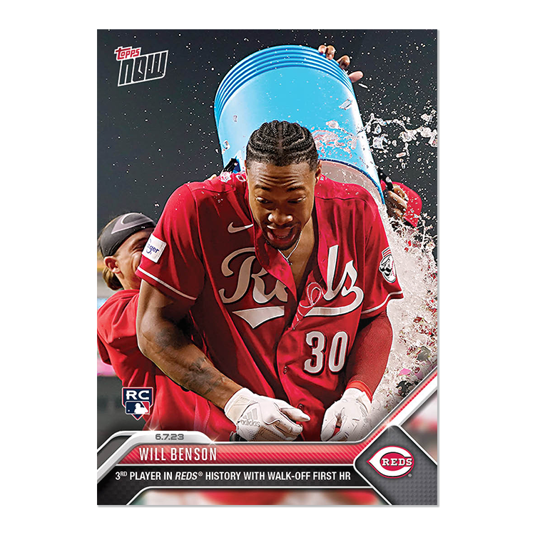 Will Benson  - 2023 MLB Topps NOW® Card 401 - PR: 1364
